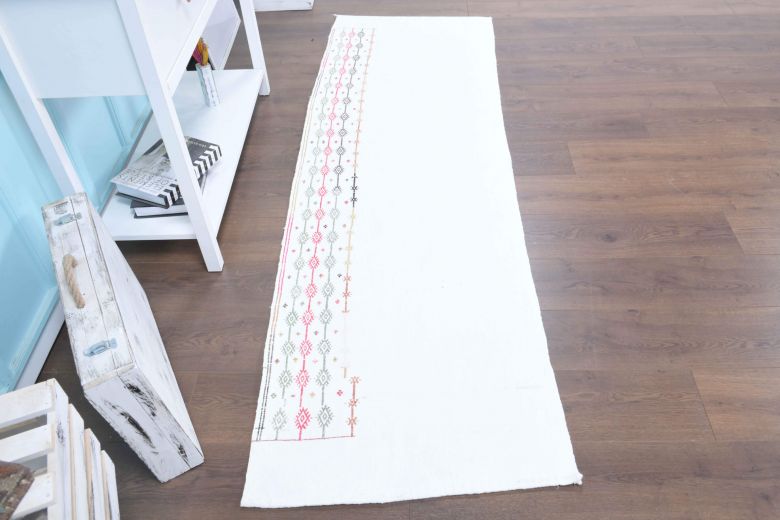 2x8 Wool Vintage Runner Rug