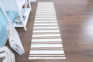 2x8 Wool Vintage Runner Rug - Thumbnail