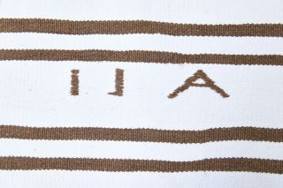 2x8 Flatweave Wool Vintage Runner Rug - Thumbnail