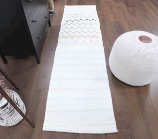 2x8 Wool Vintage Runner Rug - Thumbnail