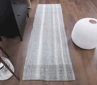 2x8 Wool Vintage Runner Rug - Thumbnail