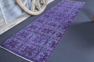 2x8 Wool Vintage Runner Rug - Thumbnail