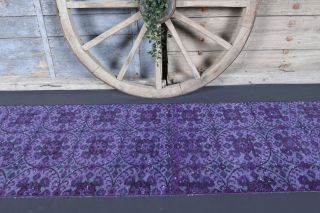 2x8 Wool Vintage Runner Rug - Thumbnail