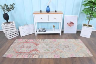 2x8 Wool Vintage Runner Rug - Thumbnail