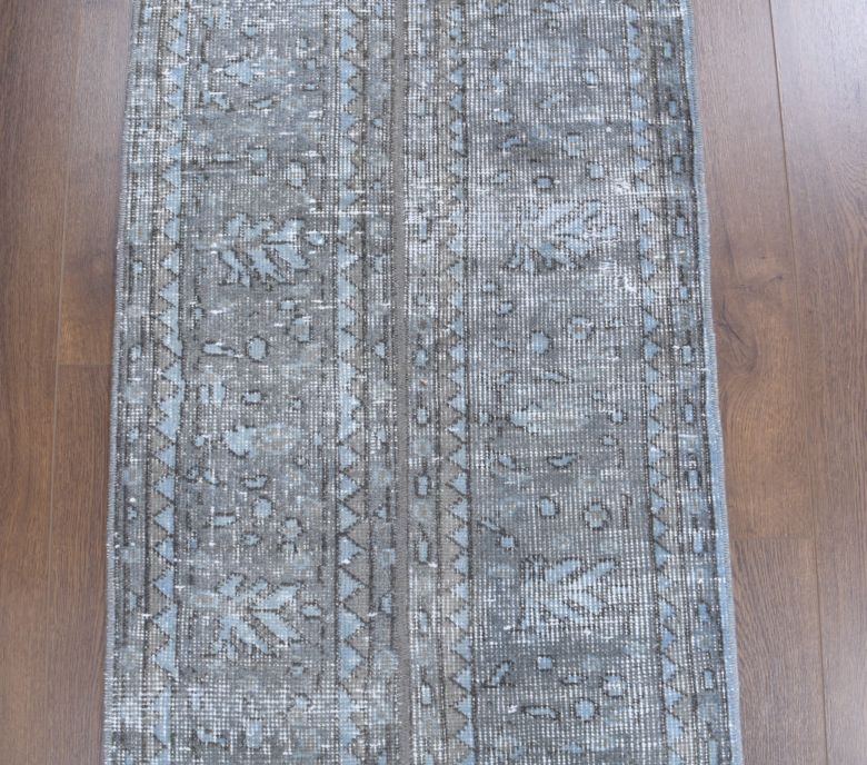 2x9 Handmade Patchwork Runner Rug