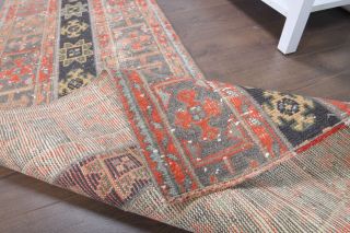 2x9 Handmade Patchwork Runner Rug - Thumbnail