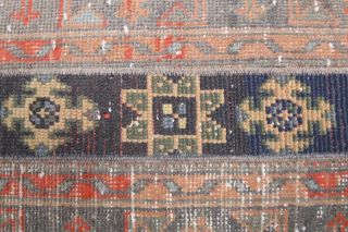 2x9 Handmade Patchwork Runner Rug - Thumbnail