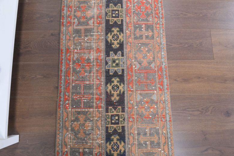 2x9 Handmade Patchwork Runner Rug