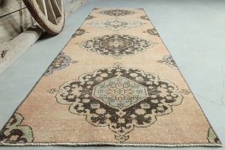 2x9 Oushak Vintage Runner Rug - Thumbnail