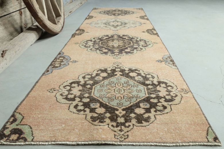 2x9 Oushak Vintage Runner Rug