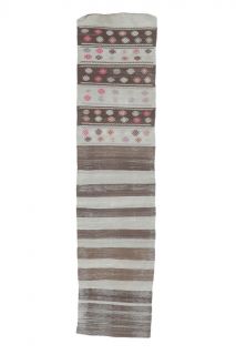 2x9 Vintage Kilim Rug Runner - Thumbnail