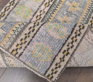 Vintage Patchwork Runner Rug - Thumbnail