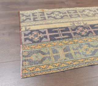 Vintage Patchwork Runner Rug - Thumbnail