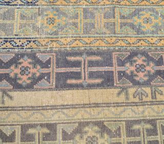 Vintage Patchwork Runner Rug - Thumbnail