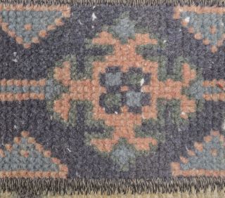 Vintage Patchwork Runner Rug - Thumbnail