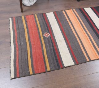 2x9 Wool Vintage Runner Rug - Thumbnail