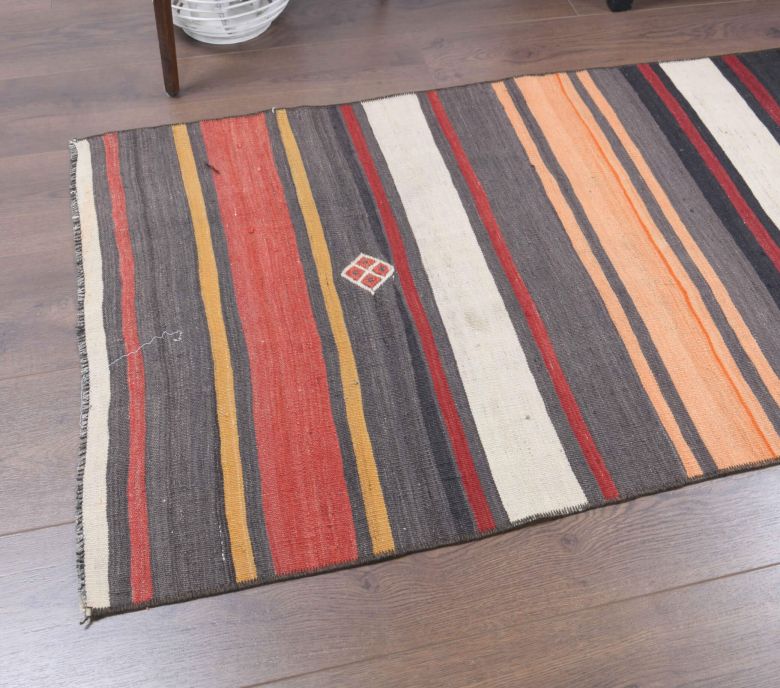 2x9 Wool Vintage Runner Rug