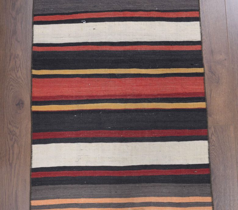 2x9 Wool Vintage Runner Rug