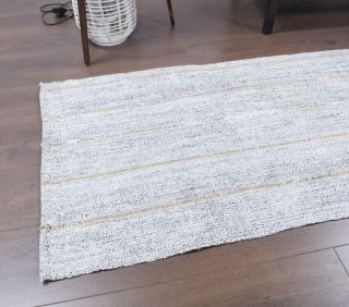 2x9 Wool Vintage Runner Rug - Thumbnail