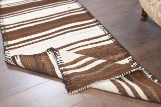 2x9 Wool Vintage Runner Rug - Thumbnail