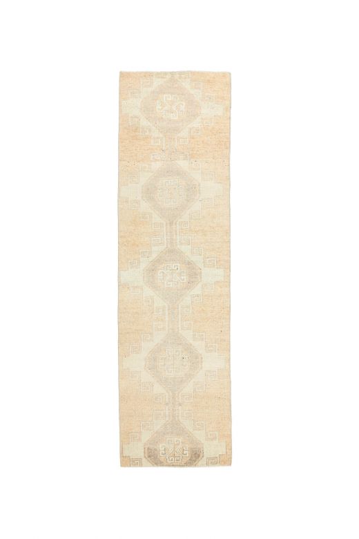 Vintage Beige Runner Rug