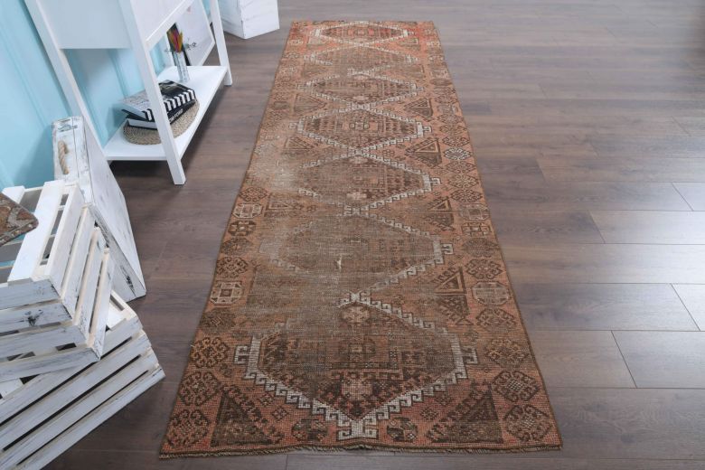 Vintage Handwoven Runner Rug