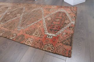 Vintage Handwoven Runner Rug - Thumbnail