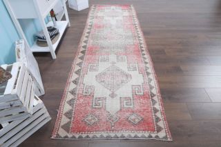 Distressed Vintage Runner Rug - Thumbnail