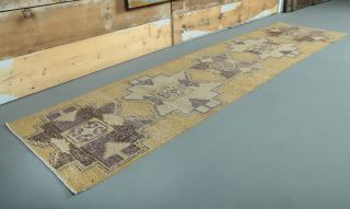 Vintage Orange Runner Rug - Thumbnail