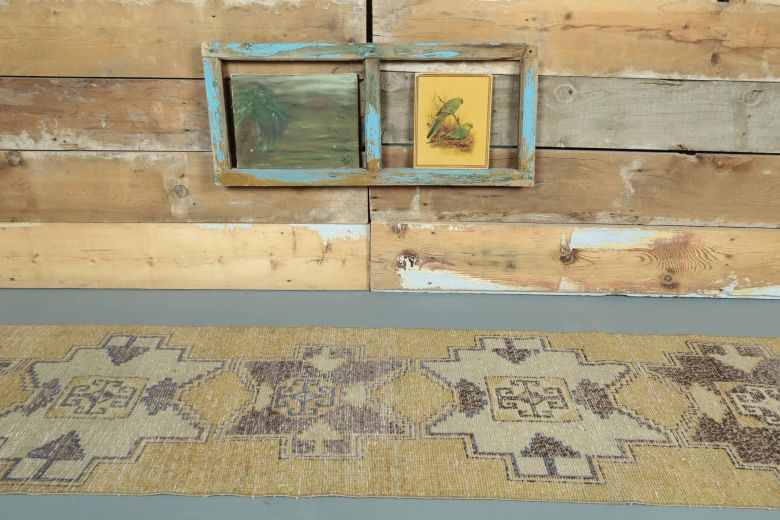 Vintage Orange Runner Rug