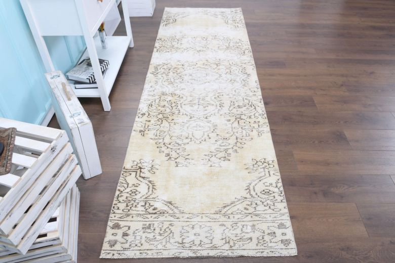 Vintage Oushak Runner Rug