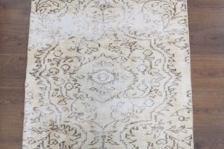 Vintage Oushak Runner Rug - Thumbnail