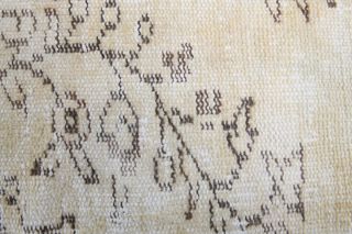 Vintage Oushak Runner Rug - Thumbnail