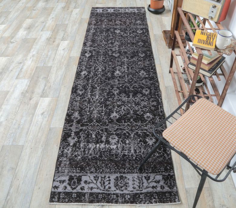 3x10 Vintage Handwoven Rug Anatolian Runner