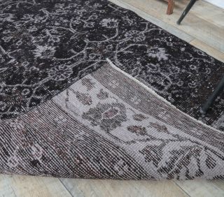 3x10 Vintage Handwoven Rug Anatolian Runner - Thumbnail