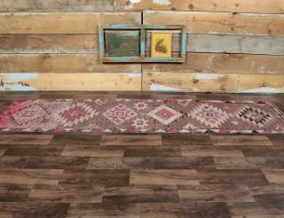 Vintage Anatolian Runner Rug - 24369 - Thumbnail