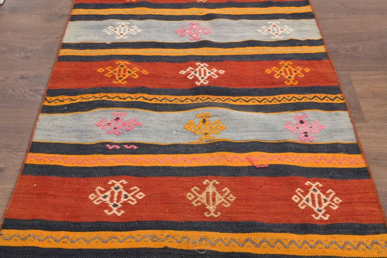 Vintage Kilim Runner Rug