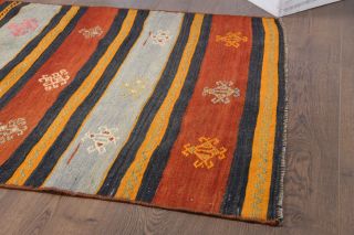 Vintage Kilim Runner Rug - Thumbnail