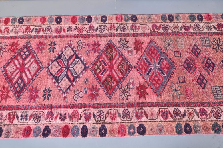 Vintage Pink Runner Rug