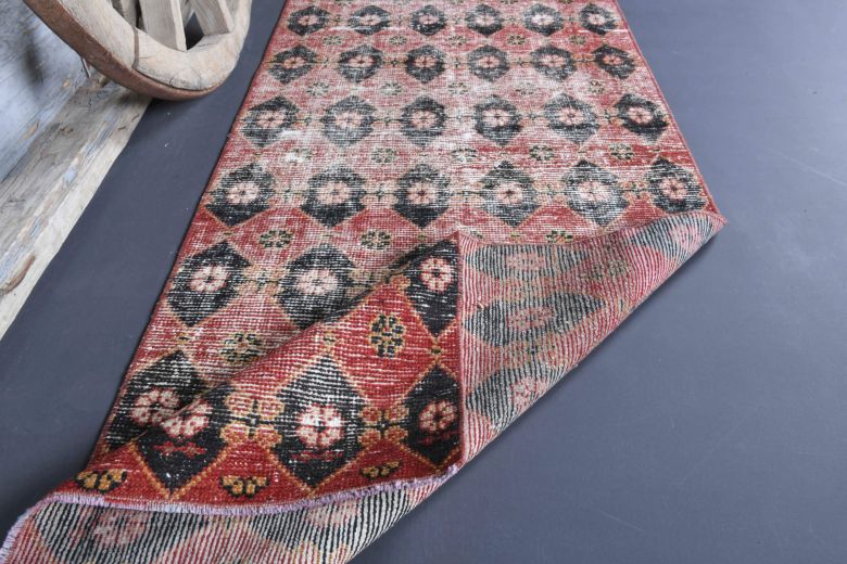 3x10 Wool Antique Runner Rug