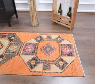 3x10 Wool Vintage Runner Rug - Thumbnail