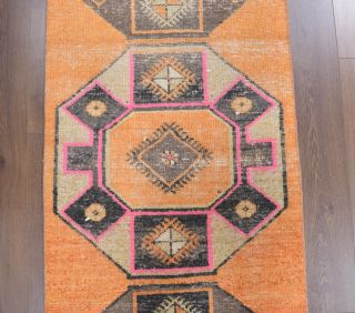 3x10 Wool Vintage Runner Rug - Thumbnail