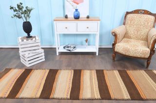 3x10 Wool Vintage Runner Rug - Thumbnail