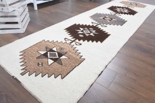 3x10 Wool Vintage Runner Rug - Thumbnail