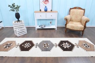 3x10 Wool Vintage Runner Rug - Thumbnail