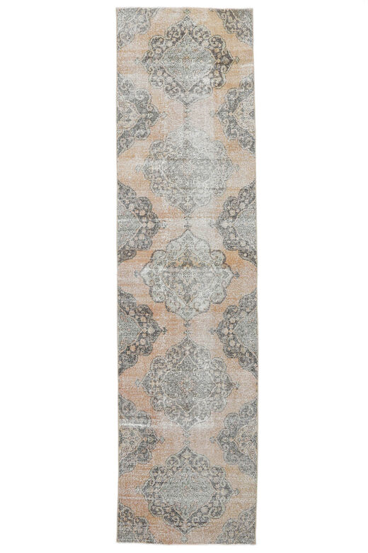 Cemile - Distressed Oriental Oushak Runner