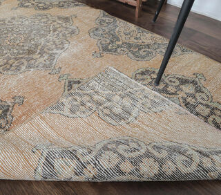 Cemile - Distressed Oriental Oushak Runner - Thumbnail