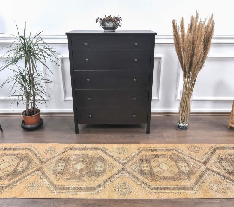 Handwoven Vintage Runner Rug