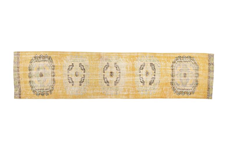 3x11 Vintage Manisa Orange Anatolian Runner