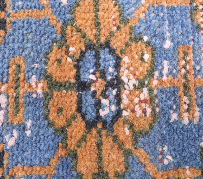 Vintage Orange Runner Rug